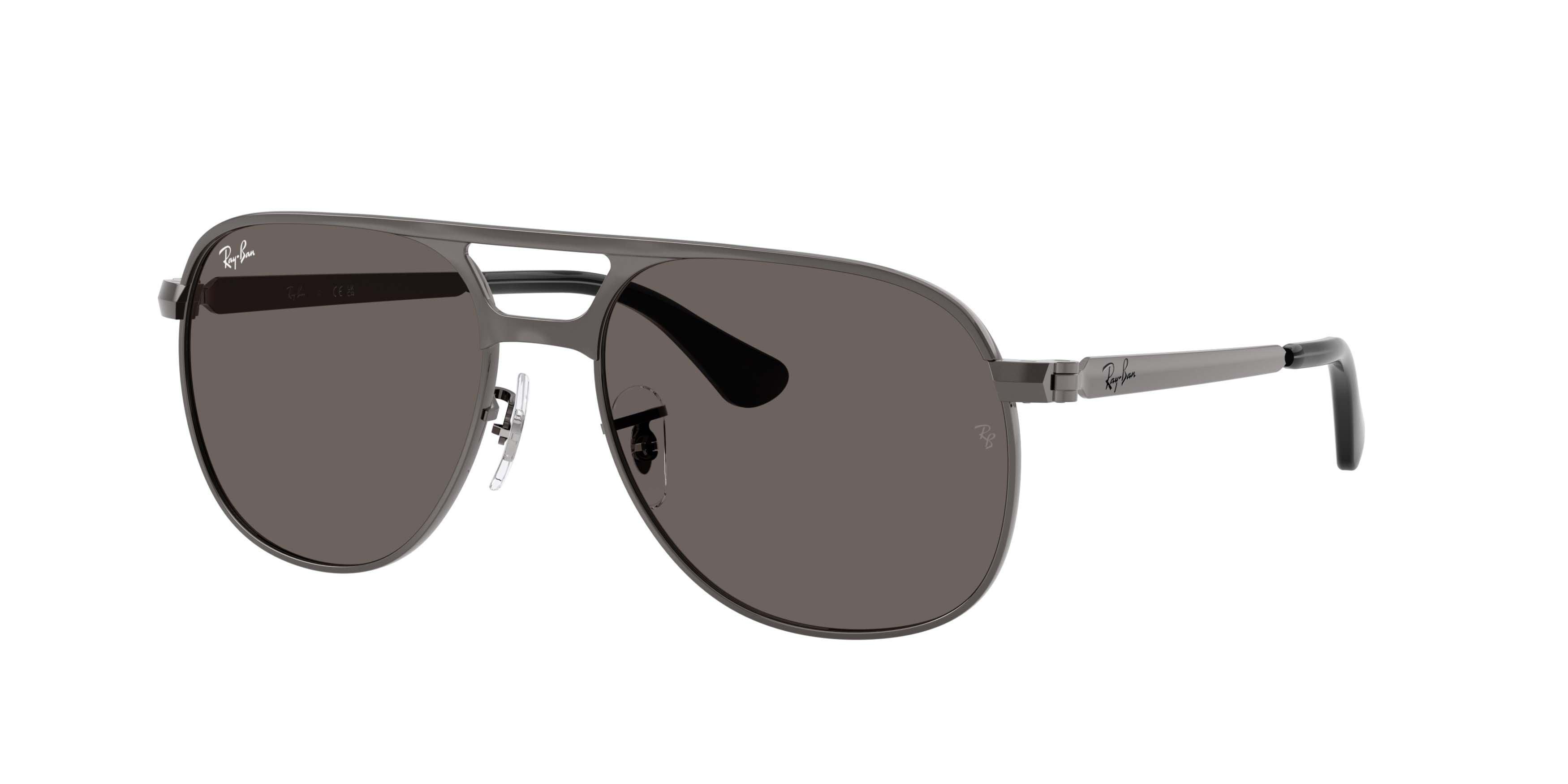 Ray-Ban Bill Max Dark Grey Sunglasses - Gunmetal - DK GREY